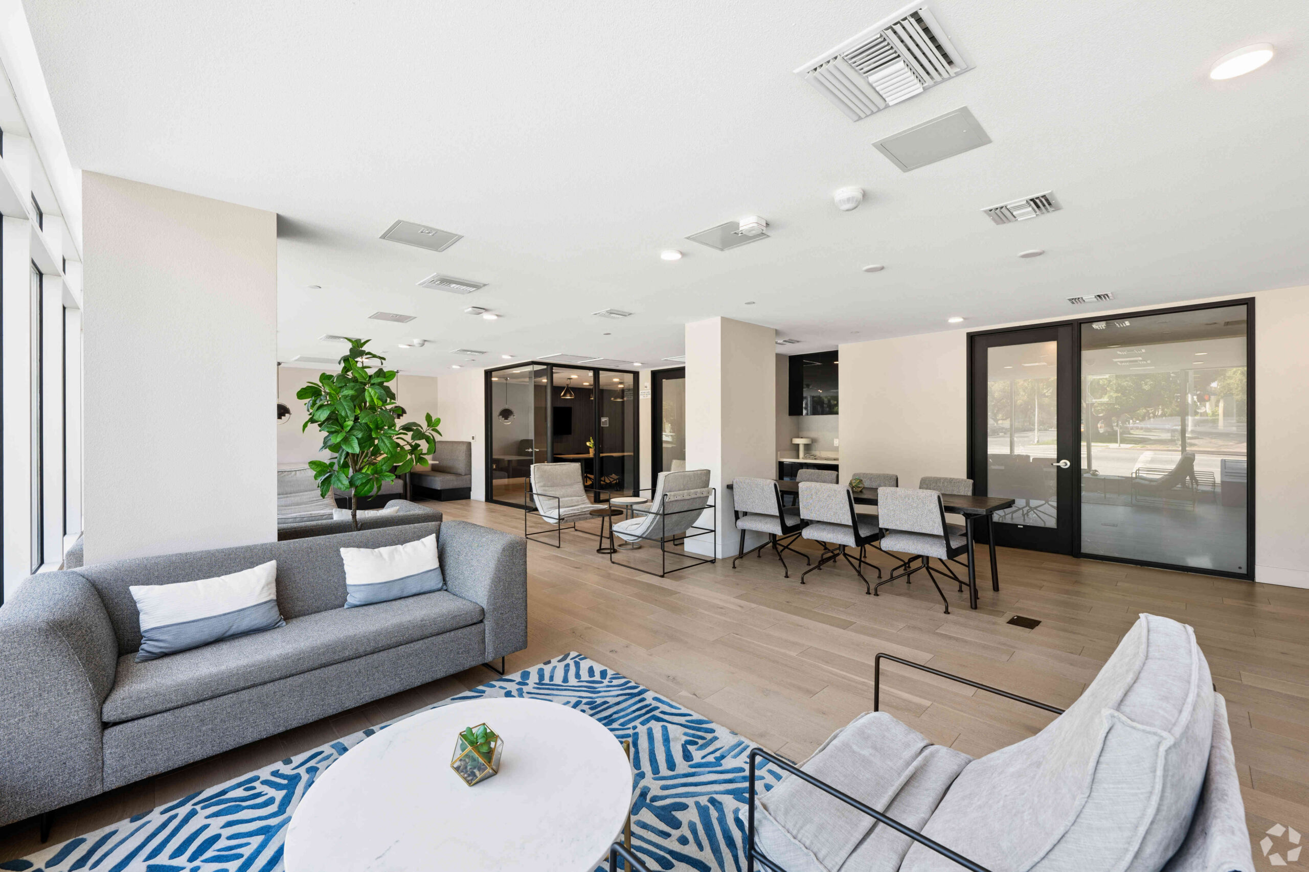Nexen Apartments Amenity - Co-working rendering 